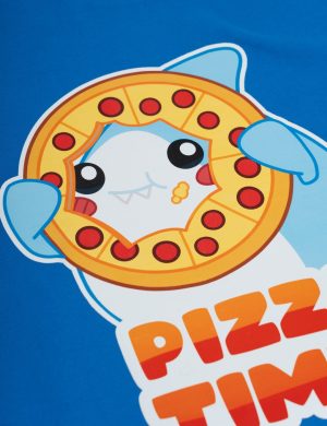 Thicc Shark Pizza Time T-Shirt