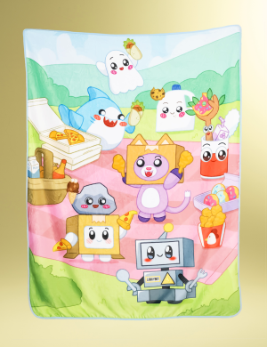 Lankybox Friends Fleece Blanket