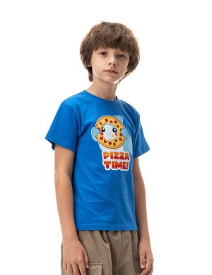 Thicc Shark Pizza Time T-Shirt