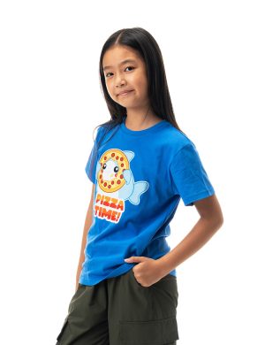 Thicc Shark Pizza Time T-Shirt